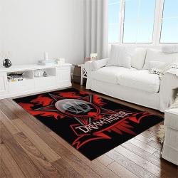 dream theater band metal music anniversary carpet rectangle area rug for living room home room decor gift for fans light room dtt28
