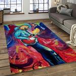 duane allman guitarist band music rock blues carpet rectangle area rug for living room home room decor gift for fans dark room dna13