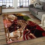 duane allman guitarist band music rock blues carpet rectangle area rug for living room home room decor gift for fans dark room dna17