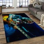 duane allman guitarist band music rock blues carpet rectangle area rug for living room home room decor gift for fans dark room dna19
