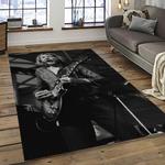 duane allman guitarist band music rock blues carpet rectangle area rug for living room home room decor gift for fans dark room dna27