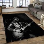 duane allman guitarist band music rock blues carpet rectangle area rug for living room home room decor gift for fans dark room dna28
