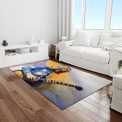 duane allman guitarist band music rock blues carpet rectangle area rug for living room home room decor gift for fans light room dna20