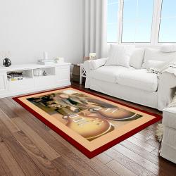duane allman guitarist band music rock blues carpet rectangle area rug for living room home room decor gift for fans light room dna21