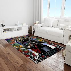 duane allman guitarist band music rock blues carpet rectangle area rug for living room home room decor gift for fans light room dna23