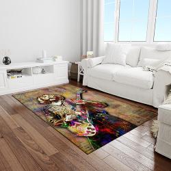 duane allman guitarist band music rock blues carpet rectangle area rug for living room home room decor gift for fans light room dna26