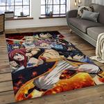 fairy tail anime manga cartoon character carpet rectangle area rug for living room home room decor gift for fans dark room ftl11