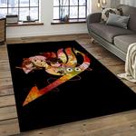 fairy tail anime manga cartoon character carpet rectangle area rug for living room home room decor gift for fans dark room ftl23