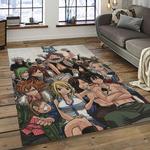 fairy tail anime manga cartoon character carpet rectangle area rug for living room home room decor gift for fans dark room ftl4