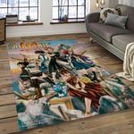 fairy tail anime manga cartoon character carpet rectangle area rug for living room home room decor gift for fans dark room ftl6
