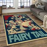 fairy tail anime manga cartoon character carpet rectangle area rug for living room home room decor gift for fans dark room ftl9