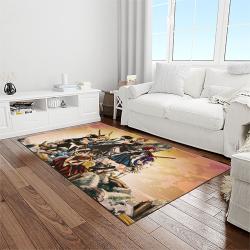 fairy tail anime manga cartoon character carpet rectangle area rug for living room home room decor gift for fans light room ftl13
