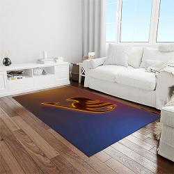 fairy tail anime manga cartoon character carpet rectangle area rug for living room home room decor gift for fans light room ftl27