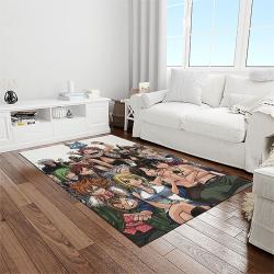 fairy tail anime manga cartoon character carpet rectangle area rug for living room home room decor gift for fans light room ftl4