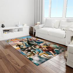 fairy tail anime manga cartoon character carpet rectangle area rug for living room home room decor gift for fans light room ftl6