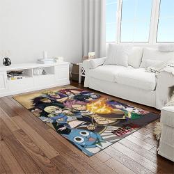 fairy tail anime manga cartoon character carpet rectangle area rug for living room home room decor gift for fans light room ftl8