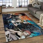 fullmetal alchemist brotherhood anime manga cartoon logo carpet rectangle area rug for living room home room decor gift for fans dark room fab31