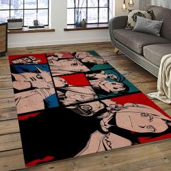 Fullmetal Alchemist: Brotherhood Anime Manga Cartoon Logo Carpet Rectangle Area Rug For Living Room Home Room Decor Gift For Fans FAB32