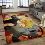 fullmetal alchemist brotherhood anime manga cartoon logo carpet rectangle area rug for living room home room decor gift for fans dark room fab34