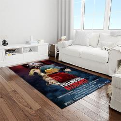 fullmetal alchemist brotherhood anime manga cartoon logo carpet rectangle area rug for living room home room decor gift for fans light room fab11