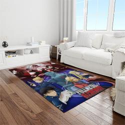 fullmetal alchemist brotherhood anime manga cartoon logo carpet rectangle area rug for living room home room decor gift for fans light room fab12