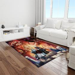 fullmetal alchemist brotherhood anime manga cartoon logo carpet rectangle area rug for living room home room decor gift for fans light room fab16
