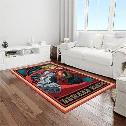 fullmetal alchemist brotherhood anime manga cartoon logo carpet rectangle area rug for living room home room decor gift for fans light room fab2