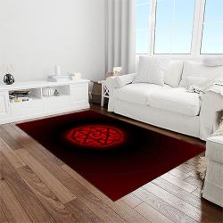 fullmetal alchemist brotherhood anime manga cartoon logo carpet rectangle area rug for living room home room decor gift for fans light room fab22
