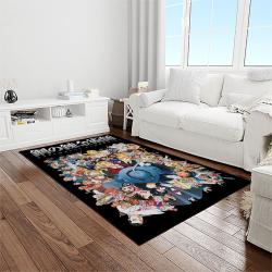 fullmetal alchemist brotherhood anime manga cartoon logo carpet rectangle area rug for living room home room decor gift for fans light room fab8