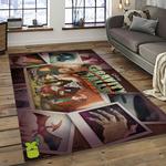 gravity fall disney series cartoon character carpet rectangle area rug for living room home room decor gift for fans dark room gvf11