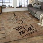 gravity fall disney series cartoon character carpet rectangle area rug for living room home room decor gift for fans dark room gvf12