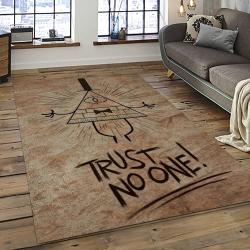 Gravity Fall Disney Series Cartoon Character Carpet Rectangle Area Rug For Living Room Home Room Decor Gift For Fans GVF12
