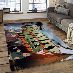 Gravity Fall Disney Series Cartoon Character Carpet Rectangle Area Rug For Living Room Home Room Decor Gift For Fans GVF16