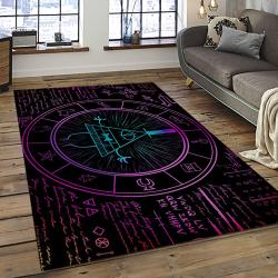 Gravity Fall Disney Series Cartoon Character Carpet Rectangle Area Rug For Living Room Home Room Decor Gift For Fans GVF19