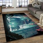 gravity fall disney series cartoon character carpet rectangle area rug for living room home room decor gift for fans dark room gvf22