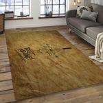 gravity fall disney series cartoon character carpet rectangle area rug for living room home room decor gift for fans dark room gvf8