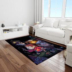 gravity fall disney series cartoon character carpet rectangle area rug for living room home room decor gift for fans light room gvf13