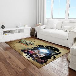 gravity fall disney series cartoon character carpet rectangle area rug for living room home room decor gift for fans light room gvf20
