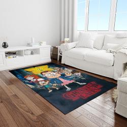gravity fall disney series cartoon character carpet rectangle area rug for living room home room decor gift for fans light room gvf6
