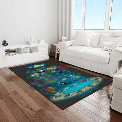 gravity fall disney series cartoon character carpet rectangle area rug for living room home room decor gift for fans light room gvf7