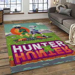 Hunter x Hunter Anime Manga Cartoon Character Carpet Rectangle Area Rug For Living Room Home Room Decor Gift For Fans HXH14