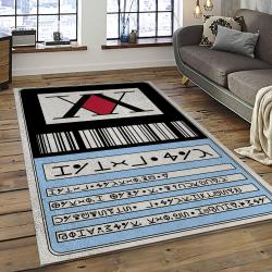 Hunter x Hunter Anime Manga Cartoon Character Carpet Rectangle Area Rug For Living Room Home Room Decor Gift For Fans HXH4