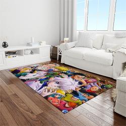hunter x hunter anime manga cartoon character carpet rectangle area rug for living room home room decor gift for fans light room