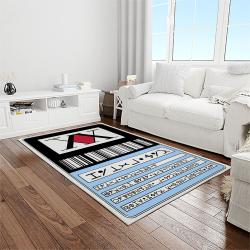 hunter x hunter anime manga cartoon character carpet rectangle area rug for living room home room decor gift for fans light room
