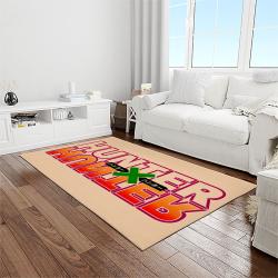 hunter x hunter anime manga cartoon character carpet rectangle area rug for living room home room decor gift for fans light room