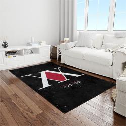 hunter x hunter anime manga cartoon character carpet rectangle area rug for living room home room decor gift for fans light room