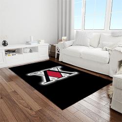 hunter x hunter anime manga cartoon character carpet rectangle area rug for living room home room decor gift for fans light room