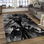 jack skellington and sally movie carpet rectangle area rug for living room home room decor gift for friends dark room jsas17