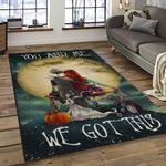 jack skellington and sally movie carpet rectangle area rug for living room home room decor gift for friends dark room jsas5