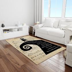 jack skellington and sally movie carpet rectangle area rug for living room home room decor gift for friends light room jsas16